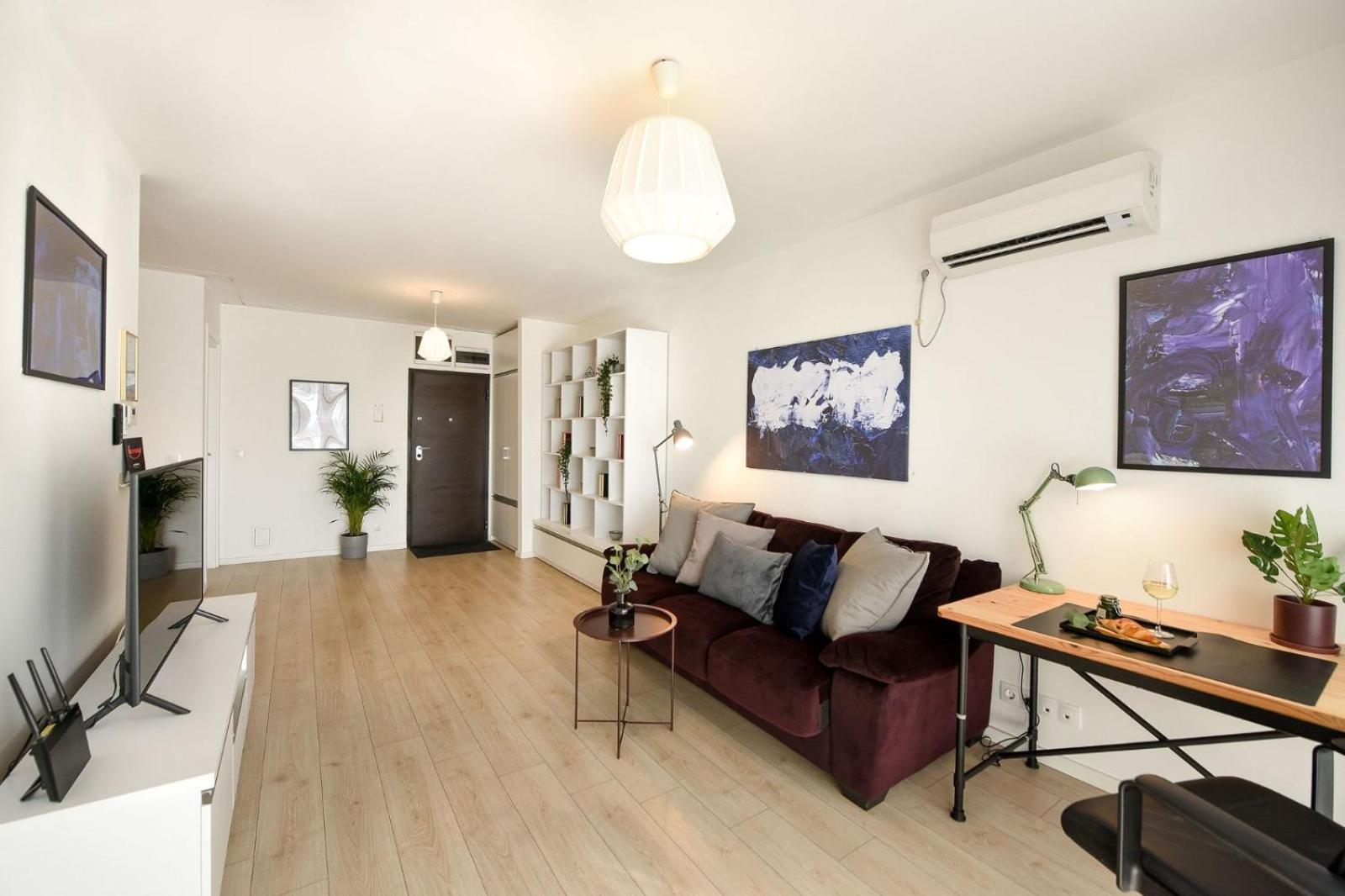 Ferienwohnung Wonderfull 1Br Aviatiei Bukarest Exterior foto