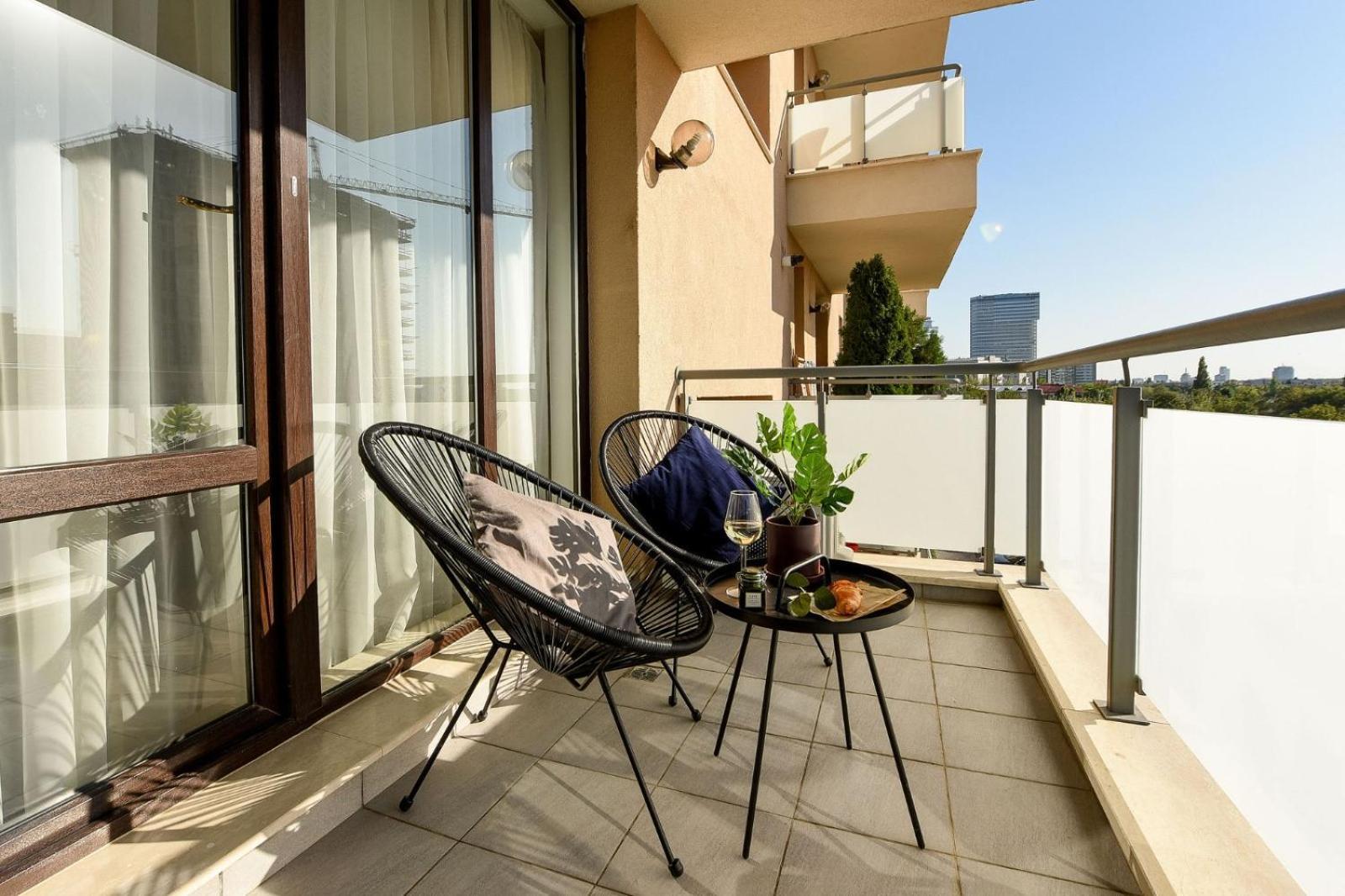 Ferienwohnung Wonderfull 1Br Aviatiei Bukarest Exterior foto